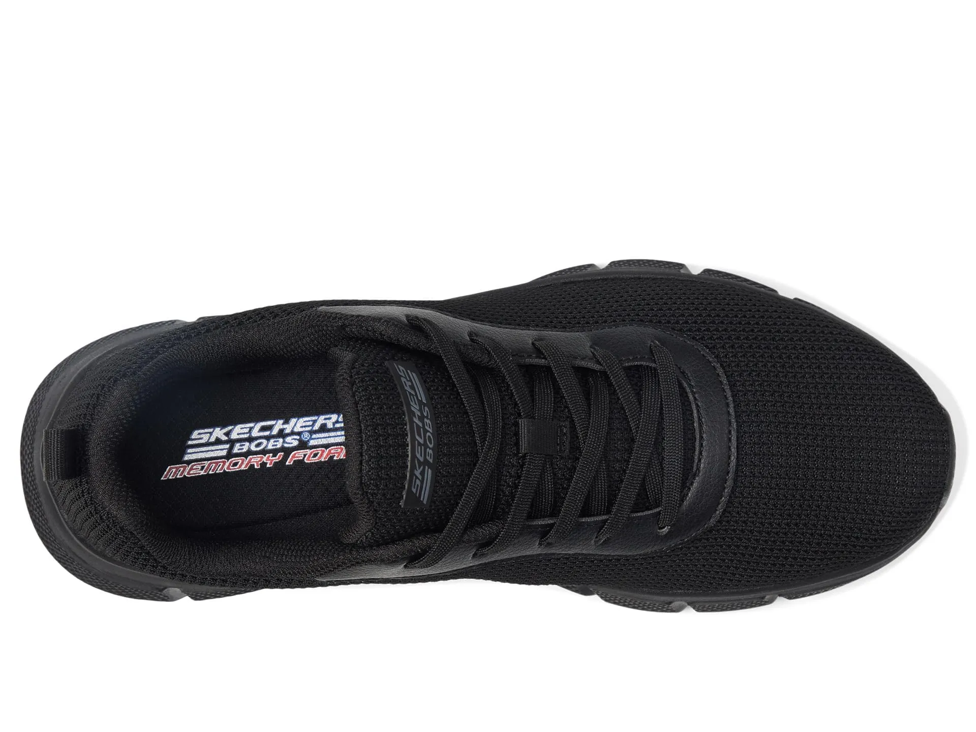 Skechers mens Bobs B Flex - Cool Edge Sneaker, Black, 10.5