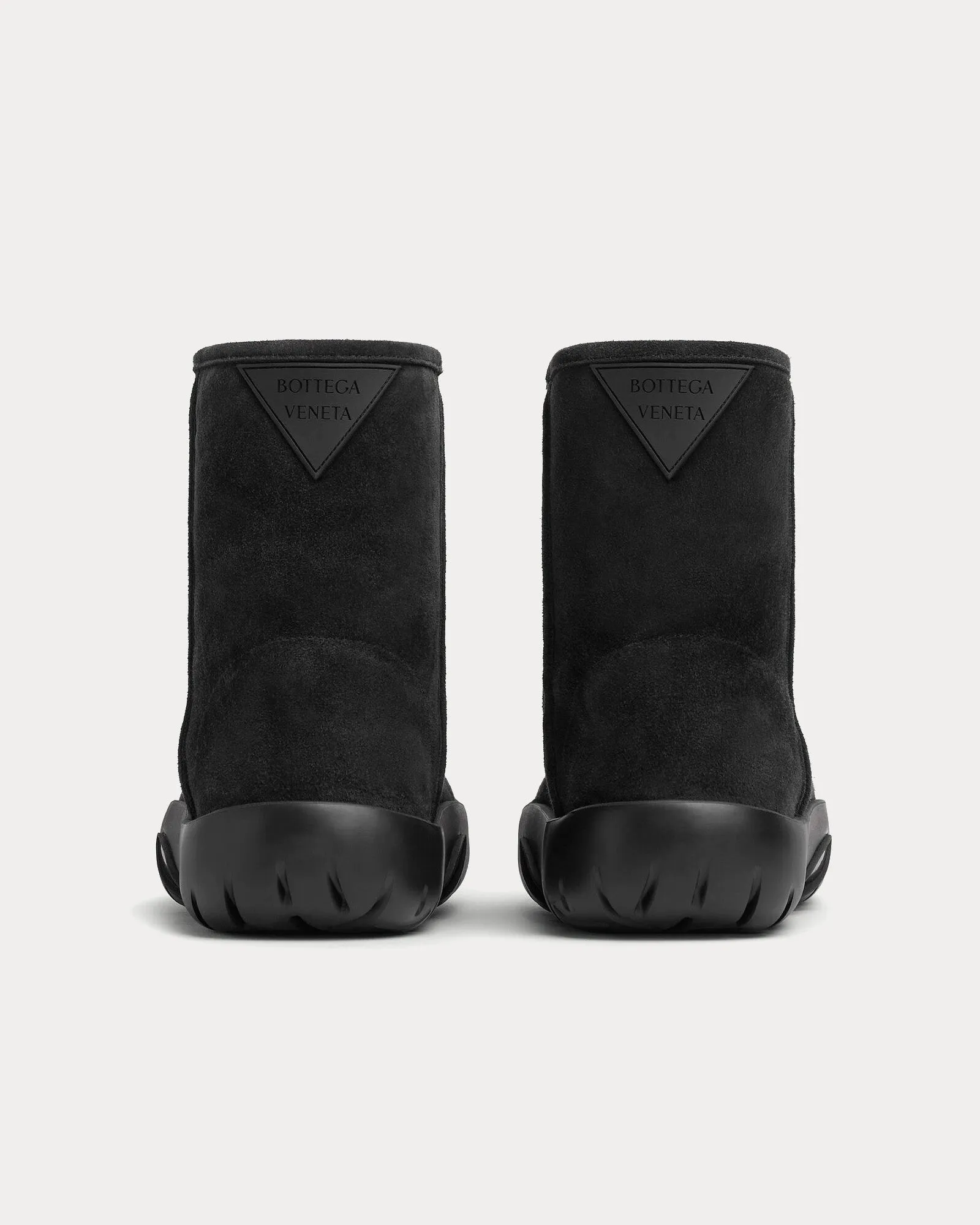 Snap Ankle Black Boots