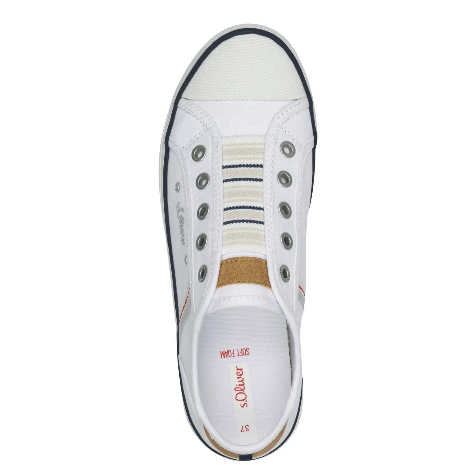 S.oliver Slip on Trainer-White