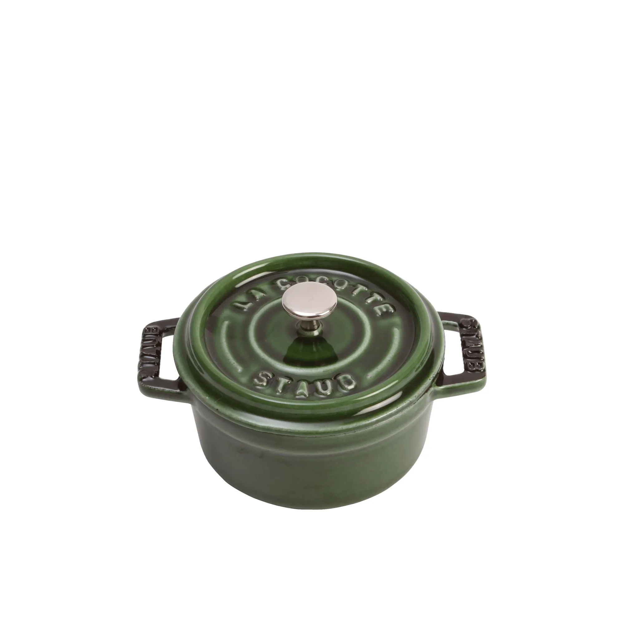 Staub 0.25QT Mini Cocotte in Basil