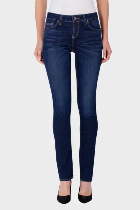 Straight Aspen Mid Rise Jeans - Sian