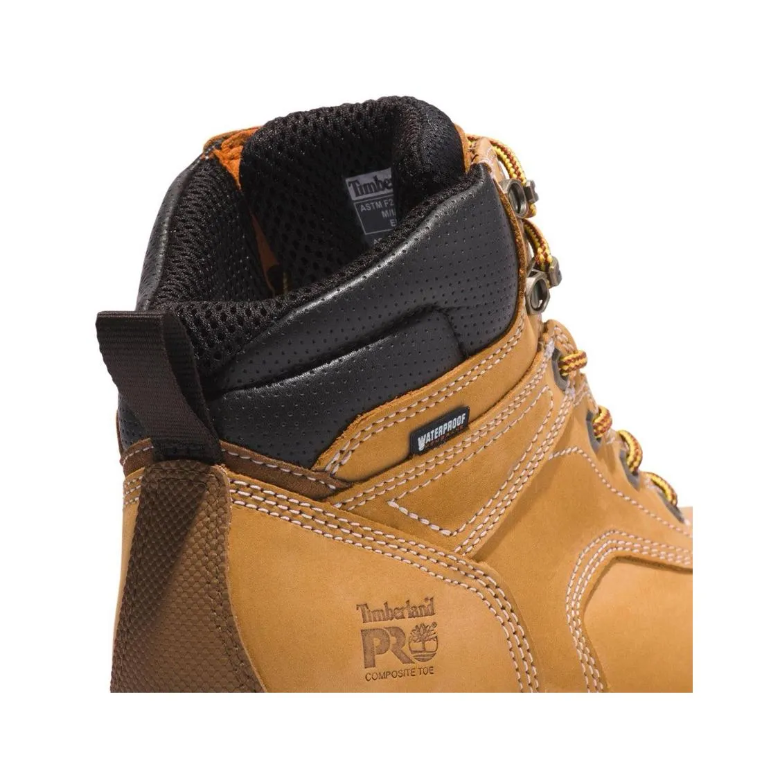 Titan Ev 6 Inch Composite-Toe Waterproof Work Boot Wheat