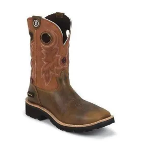 TONY LAMA MEN'S WATERPROOF COMPOSITE TOE WORK BOOT - TW3300