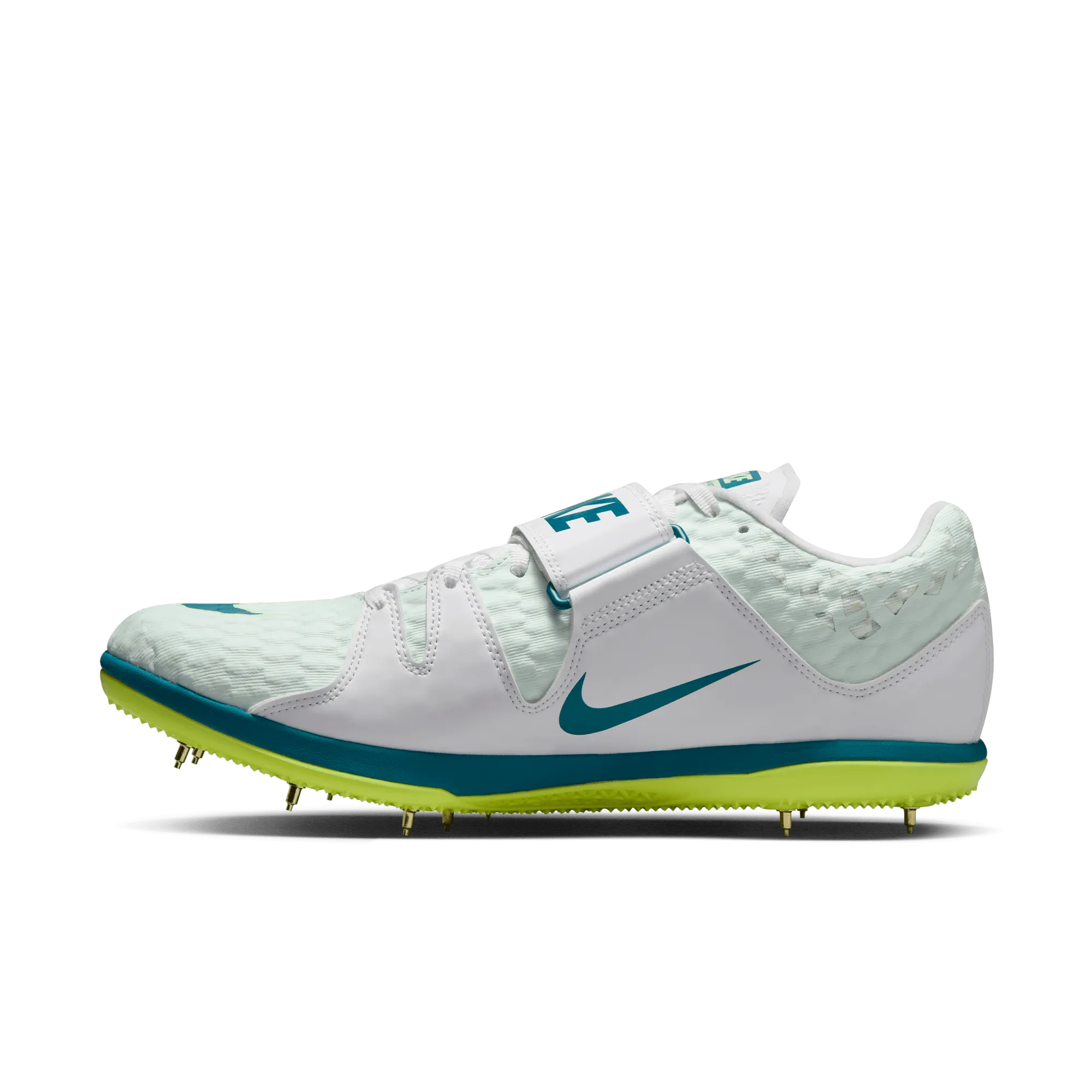 Unisex High Jump Elite (100 - White/Bright Spruce-Barely Green)