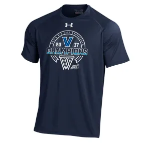 Villanova Wildcats Under Armour 2017 Big East Conf Basketball Champions T-Shirt