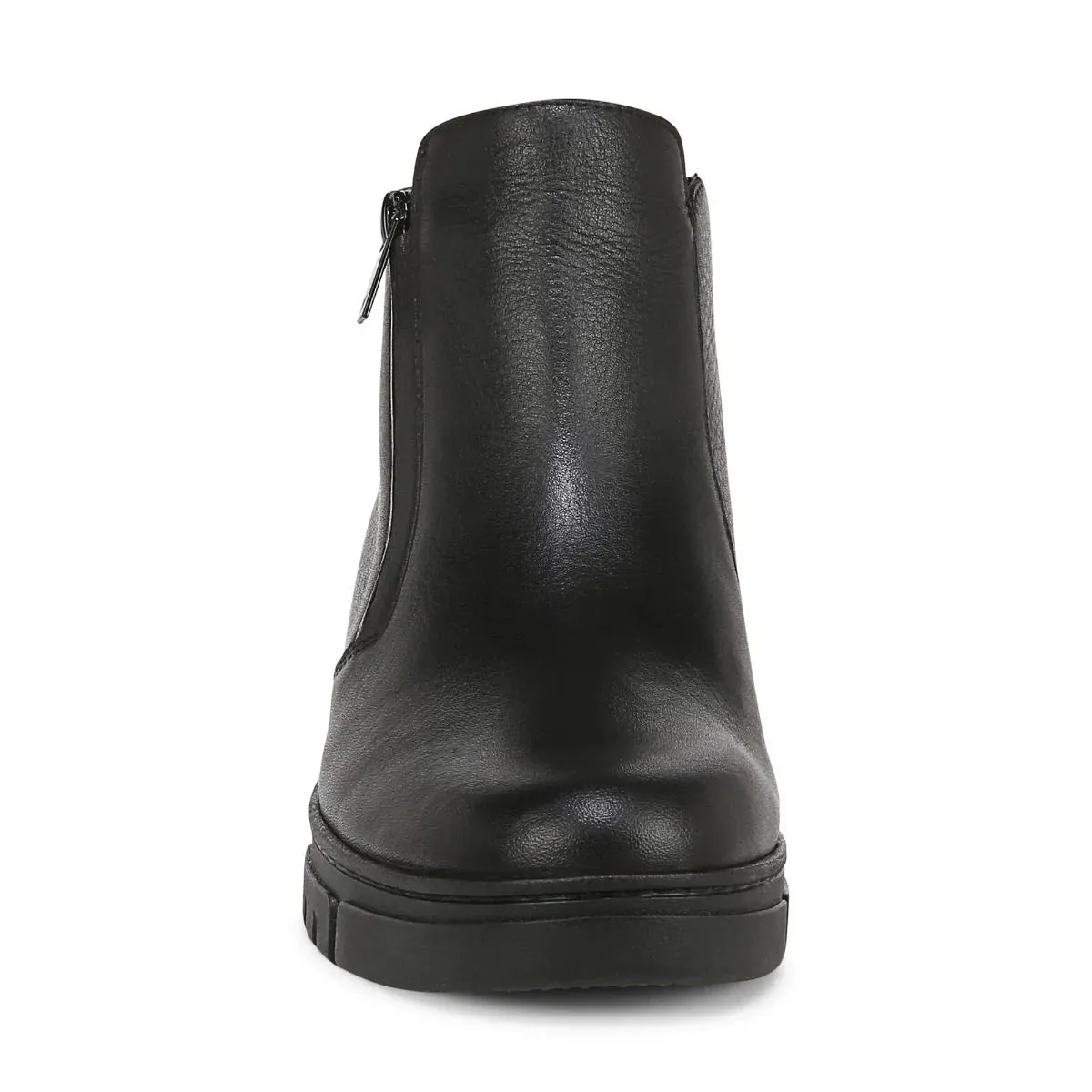 Vionic Uptown Sur Ankle Boot Black Leather Women's