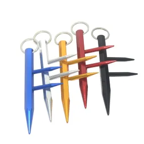 Wholesale Kubaton with Side-Spikes Self Defense Keychain