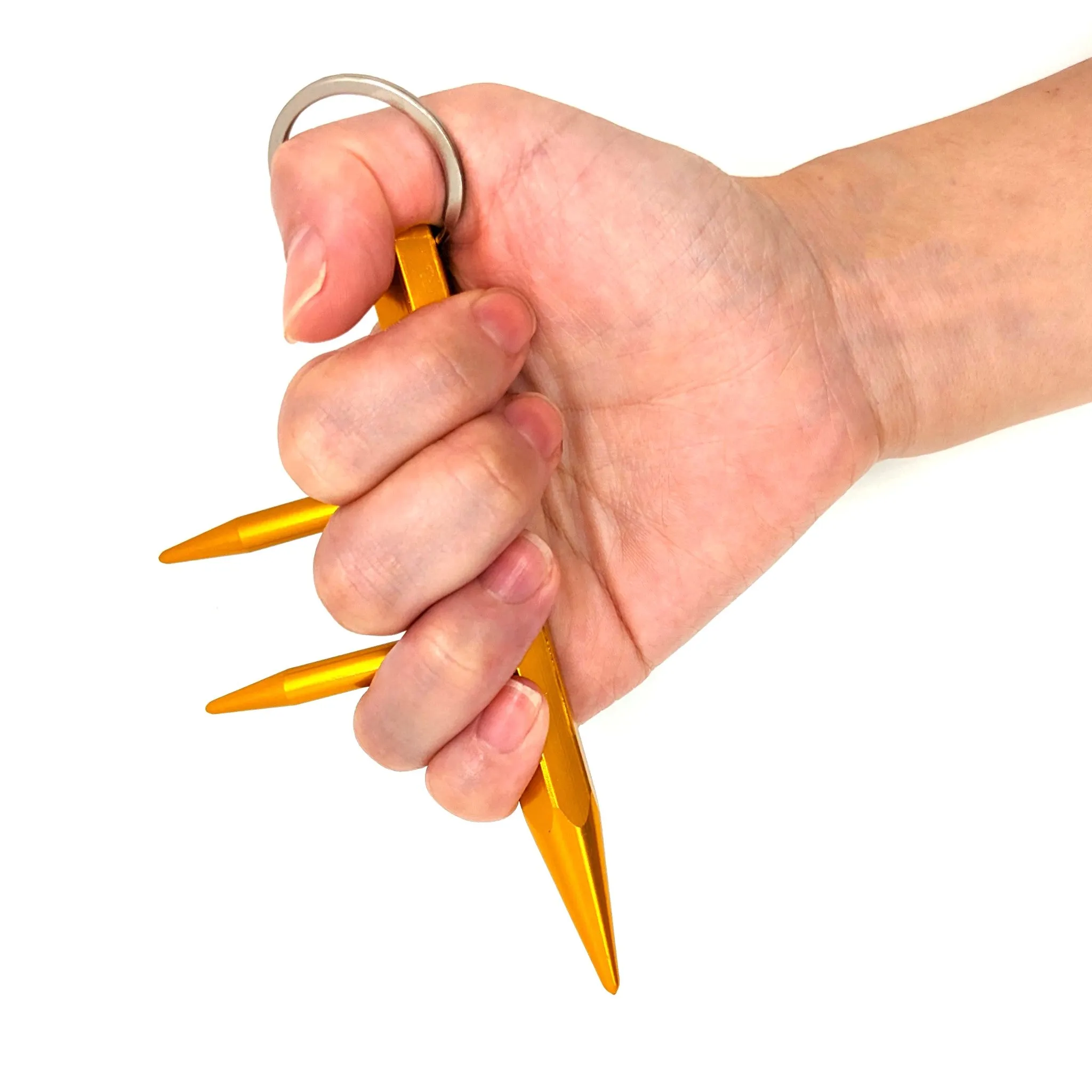Wholesale Kubaton with Side-Spikes Self Defense Keychain