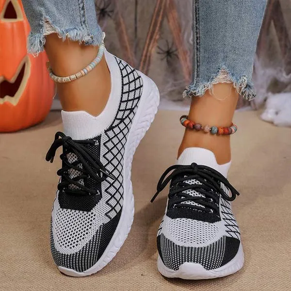Women's Breathable Fly Knit Sneakers 94000908C